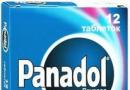 Панадол таблетки: инструкция, применение Панадол дозировка для детей в таблетках