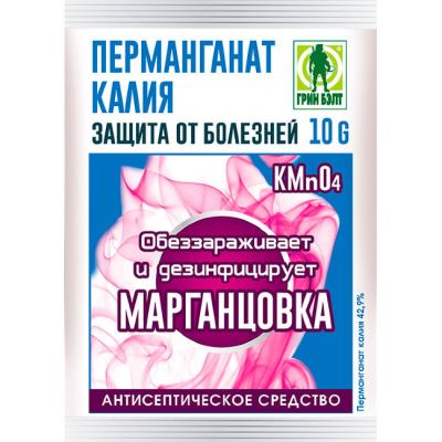 Перманганат калия (марганцовка) (Грин Бэлт), 10 г (Лучшая цена)