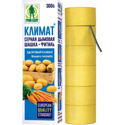 Серная дымовая шашка Климат (Грин Бэлт), 300 г (Лучшая цена)