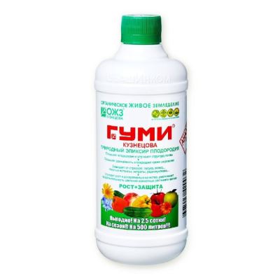 Гуми-20 Универсальный (биоактивированное гумусное удобрение), 0.5 л (Лучшая цена)