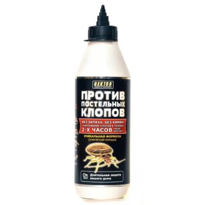 Средство для борьбы с клопами, блохами GEKTOR, 100 г (Лучшая цена)