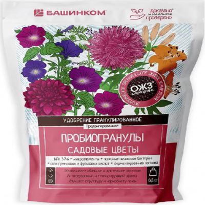 Пробиогранулы Гуми-Оми Садовые цветы (пролонгированное, гранулированное), 0.8 кг (Лучшая цена)