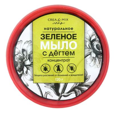 Creamix Зеленое мыло с дёгтем концентрат, 120 мл (Лучшая цена)